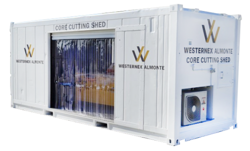 Core Cutting Facility Container