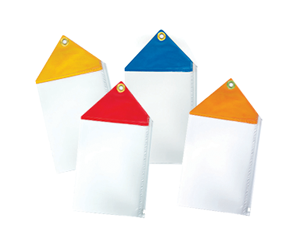 Portrait Clear Vinyl Permit Holder-Fits an A4