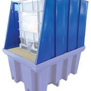 Maxbund Poly Shroud to suit Single IBC Bunded Pallet