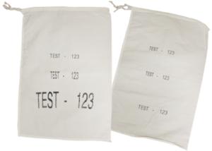 Calico Bag Local Print Numbering