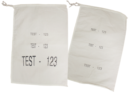 Calico Bag Local Print Numbering
