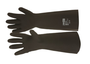 Gloves Cheml-Resist Black Knight Latex 45cm
