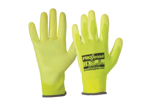 Gloves Pro-Lite PU/Nylon Hi-Vis