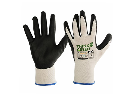THINK GREEN Nitrile Dip Recycled Glove