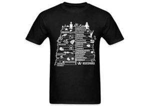 Black T-Shirt - Fossil