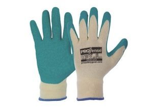 Prosense Gloves Latex Poly/Cotton Palm