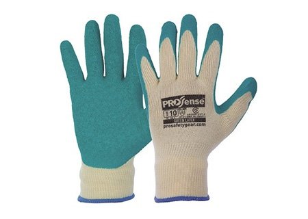 Prosense Gloves Latex Poly/Cotton Palm