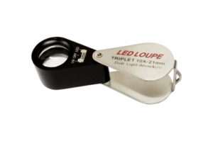 LED/UV Hand Lens 10x