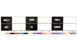 Core Tray Header Sheet