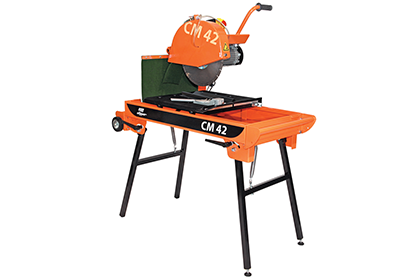 Brick Saw Clipper CM42 with V Core Guide 1 Brick Saw Clipper CM42 with V Core Guide