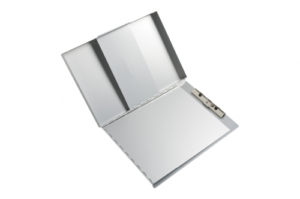 Saunders Aluminium Clipboard A5 Side Opening Snapack