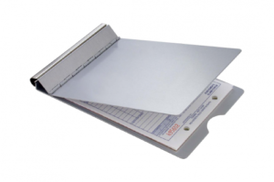 Saunders Aluminium Clipboard A5 Springback Sheet Holder