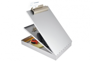 Saunders Aluminium Clipboard Letter Top Opening