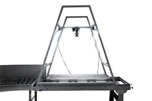 Flat Pack Roller Racking Camera Frame Fixed 450mm
