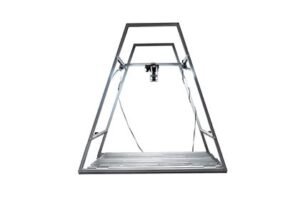 Flat Pack Floor Camera Frame 950mm Universal Double Tray