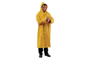 PVC Yellow Rain Coat