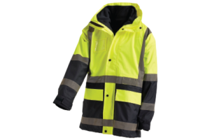 Yellow/Navy 5-in-1 Hi-Vis Wet Weather Jacket