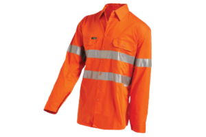 Orange Hi-Vis Lightweight Taped Shirt