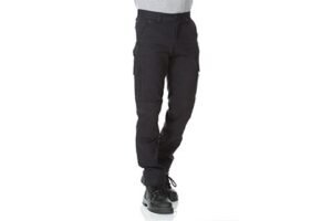 Cargo Canvas Stretch Work Pants Navy