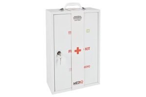 Essential Industrial Response Metal Cabinet First Aid Kit