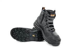 Black XT Ankle Lace Up Boot with Zip