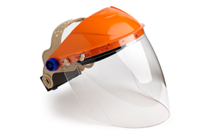 Assembled Brow Guard with Visor