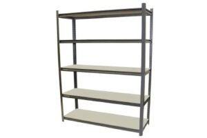 Stallion Boltless Shelving - 5 Shelves 1800H x 1200W x 400Dmm