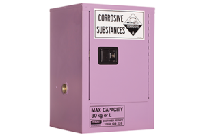 Pratt Corrosive Cabinet 30L 1 Door, 1 Shelf
