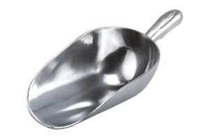 Round Aluminium Scoop