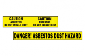 Asbestos Safety Tape