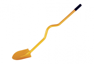 Shovel Round Mouth Long Handle