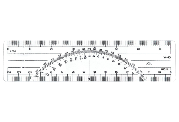 C-Thru Protractor Ruler