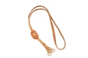 Leather Lanyard Double Ring
