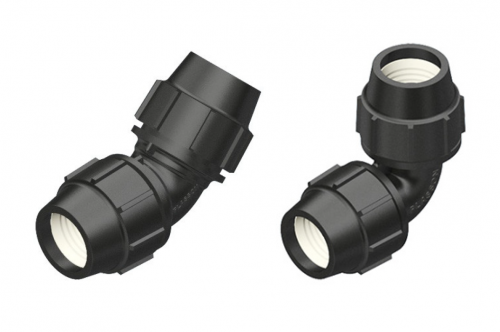 Poly Pipe Metric Elbow Mine