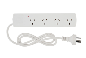 Power Board 4 Outlets with Surge