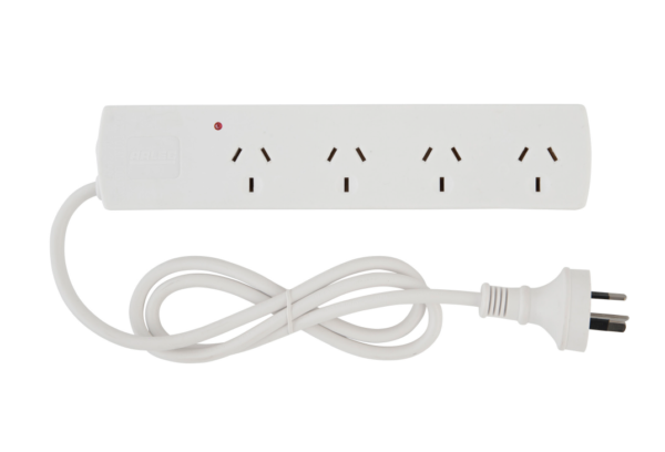 Power Board 4 Outlets with Surge