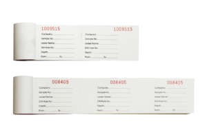 Sample Ticket Books